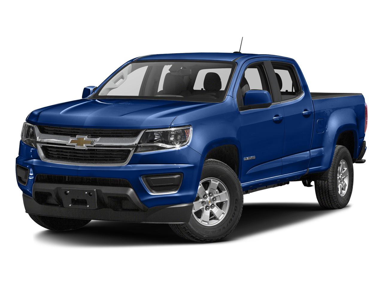 2016 Chevrolet Colorado 2WD WT in Cyber Gray Metallic — front three-quarter view