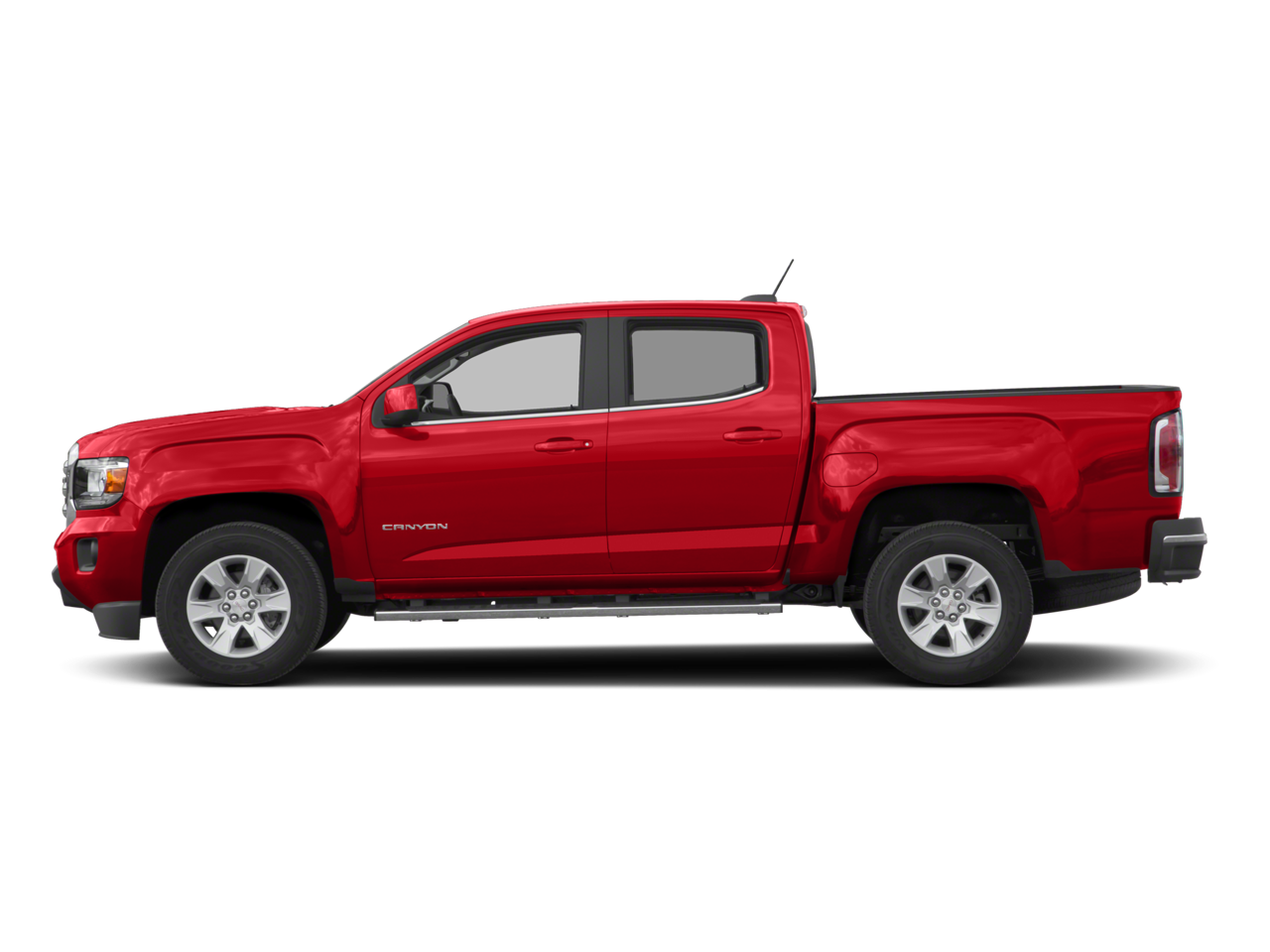 2017 GMC Canyon — rear three-quarter view