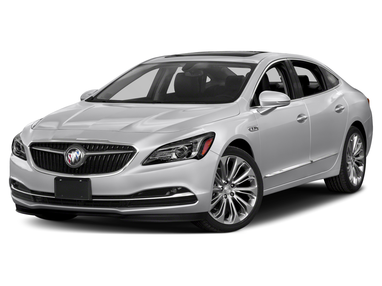 2019 Buick LaCrosse Avenir in Ebony Twilight Metallic — front three-quarter view