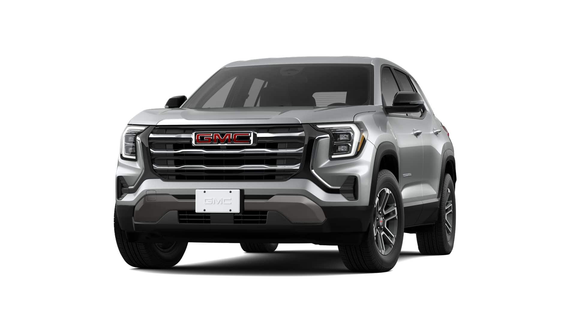 2026 GMC Terrain Elevation in Sterling Metallic — front three-quarter view