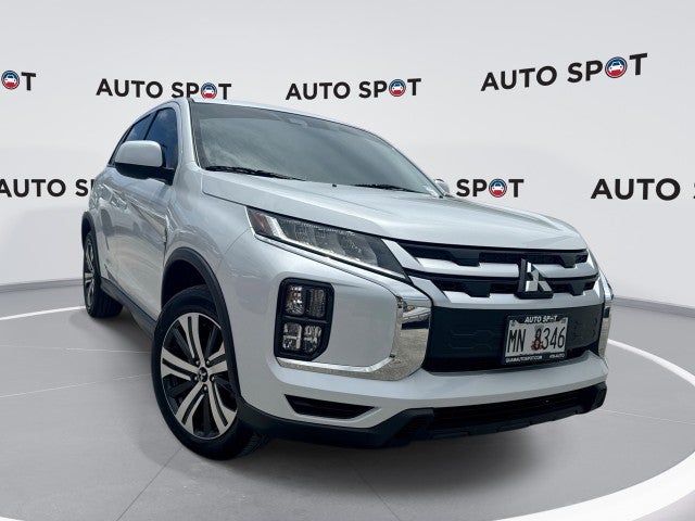 2025 Mitsubishi Outlander Sport SEL in White — front three-quarter view