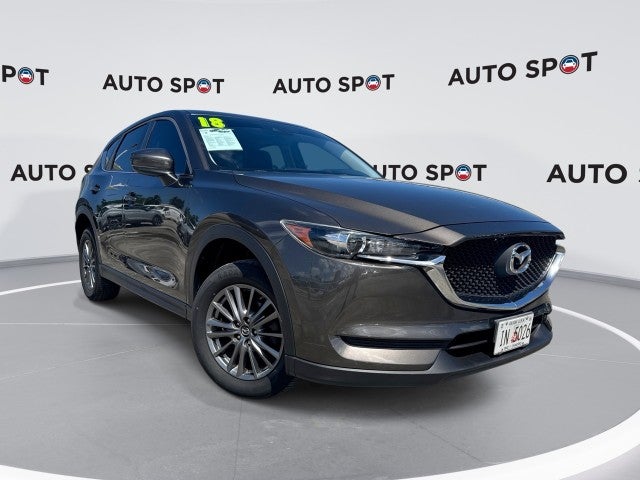 2018 Mazda Mazda CX-5 Sport in Brown — front three-quarter view