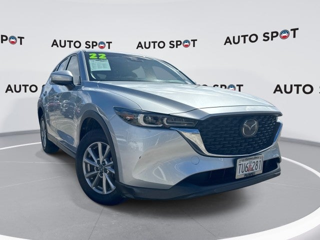 2022 Mazda Mazda CX-5 2.5 S in Silver — front three-quarter view