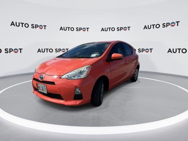 2014 Toyota Prius c — interior view